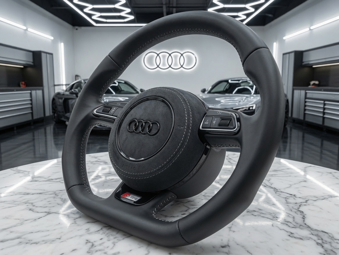 Audi A5 vairo oro pagalvės dangtelis